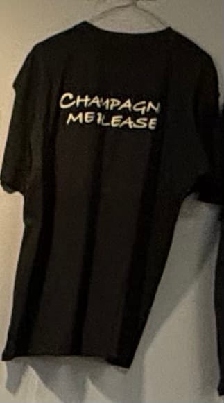 T-shirt Champagne me please